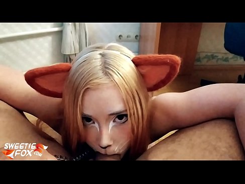 ❤️ Kitsune 吞下 迪克 和 暨 在 她的 嘴 ❤❌ 硬色情 在我們 ️❤